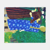 Zwei Mädchen, Edouard Vuillard Fleecedecke (Vorderseite (Horizontal))