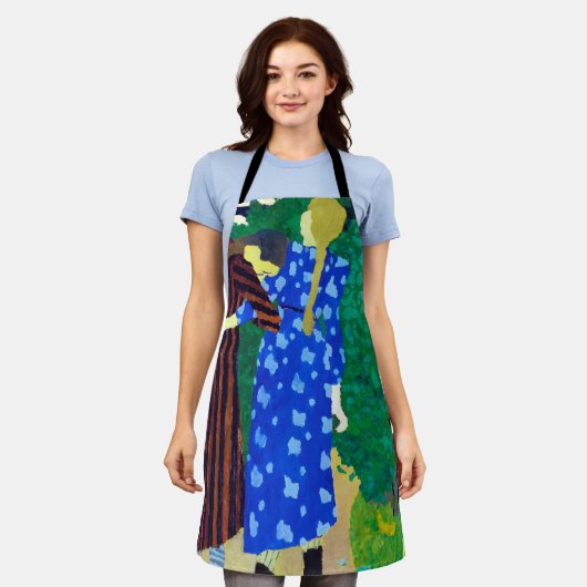 Zwei Mädchen, Edouard Vuillard Schürze (Getragen)