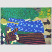 Zwei Mädchen, Edouard Vuillard Seidenpapier (Vorderseite)