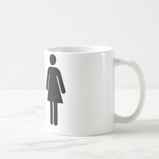 Zwei Mädchen eine Schale Kaffeetasse (Rechts)