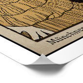 Zwei Mädchen - Jugendstil Poster (Ecke)