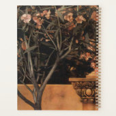 Zwei Mädchen mit einem Oleander von Gustav Klimt Planer (Rückseite)
