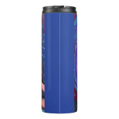 Zwei Mädchen unter dem Mond Thermosbecher (Rückseite)