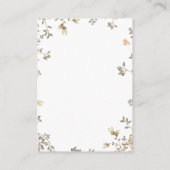 ZWEI Mädelbücher für Babyanfragen Begleitkarte (Rückseite)