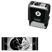 Zwei majestätische Wolfsköpfe Permastempel (Beispiel)