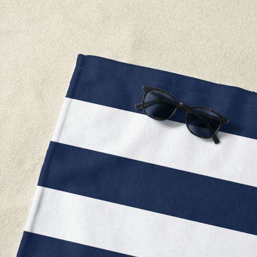 Zwei mal auf See Personalisierte Hochzeit Strandtuch (Beispiel)