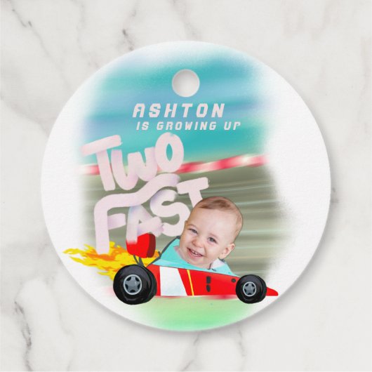 zwei Mal Geschenkanhänger (Rückseite)