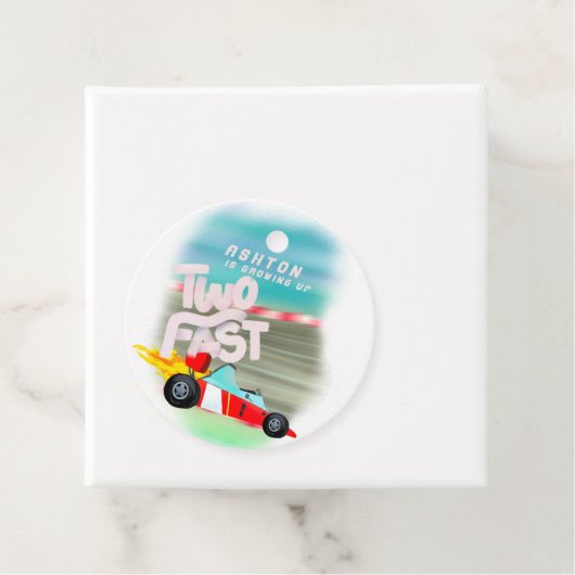 zwei Mal Geschenkanhänger (Beispiel)