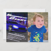 Zwei-mal-groß-Rennen Einladung (Vorderseite)