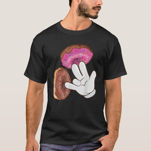 Zwei Mal in Rosa, eins im Stink-Geschenk für mich T-Shirt (Vorderseite)