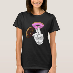 Zwei Mal in Rosa, eins im Stink-Geschenk für mich T-Shirt
