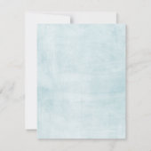 Zwei Mal so nette Baby Dusche Einladungen (Rückseite)