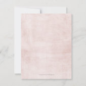 Zwei Mal so nette Baby Girls Dusche Einladungen (Rückseite)