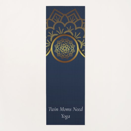 Zwei Mamas brauchen Yoga Mat Yogamatte (Vorderseite)