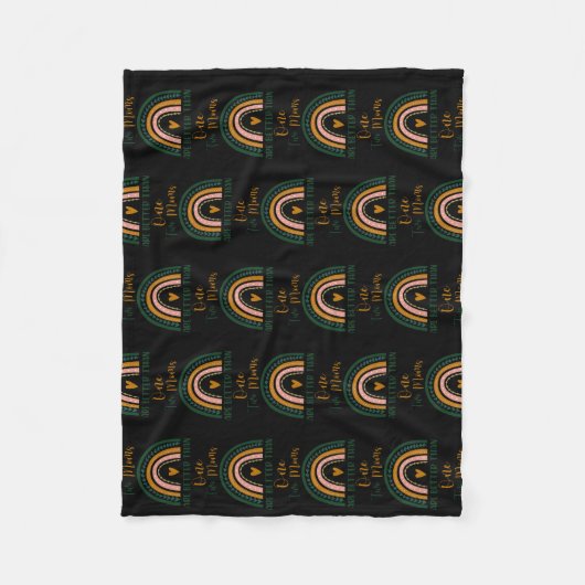 Zwei Mamas sind besser als die Mutter einer lesbis Fleecedecke (Vorderseite)