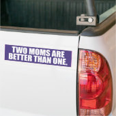ZWEI MAMAS SIND BESSER ALS EINE -.png Autoaufkleber (Auf Lkw)