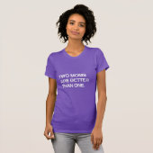 ZWEI MAMAS SIND BESSER ALS EINE T-Shirt (Vorne ganz)