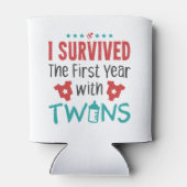 Zwei Mamas überlebte ich das erste Jahr mit zwei S Dosenkühler (Rückseite)