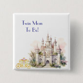 Zwei Mamas zum Schloss Button (Vorderseite)