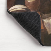 Zwei Männer am Tisch, c.1620-21 Mousepad (Ecke)