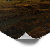 Zwei Männer besiegen den Mond Poster (Ecke)