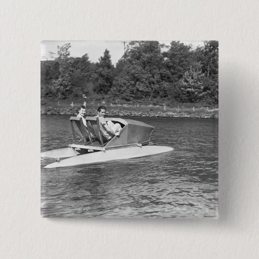 Zwei Männer Button (Vorderseite)