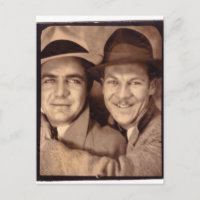 Zwei Männer im Foto Stand 1933