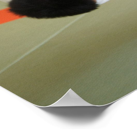 Zwei Männer im Judo-Match 2 Poster (Ecke)