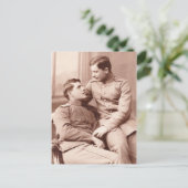 Zwei Männer Postkarte (Stehend Vorderseite)