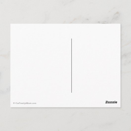 Zwei Männer Postkarte (Rückseite)