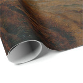 Zwei Männer schauen nachts auf den Mond Geschenkpapier (Rolleneckpunkt)