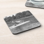 Zwei Männer Untersetzer (Linke Seite)