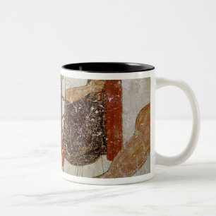 Zwei Männer, vom Grab des Augursx Zweifarbige Tasse