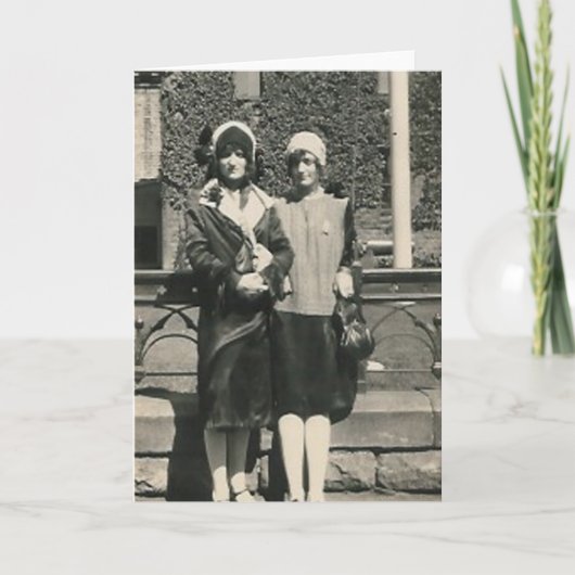 Zwei Männer ziehen sich auf die Stadtkarte Karte (Vorderseite)