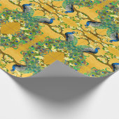 Zwei männliche indische Blaue Friedhöfe Ewiges Her Geschenkpapier (Ecke)