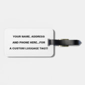 Zwei männliche Löwen Gepäckanhänger (Rückseite horizontal)