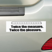 ZWEI MASSNAHMEN -.png Autoaufkleber (Auf Auto)