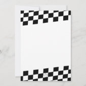 ZWEI MASSNAHMEN ZUM SCHNELLEN Geburtstag Einladung (Rückseite)