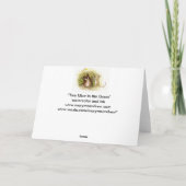 Zwei Mäuse im Gras - Happy Birthday Karte (Rückseite)