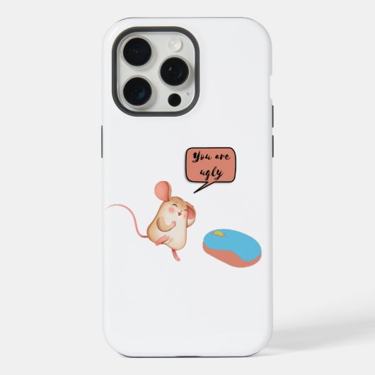 zwei Mäuse iPhone Hülle (Rückseite)