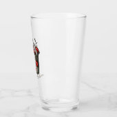 Zwei MÄUSE stehlen Kirschen, Eimer mit Kirschen Ku Glas (Links)