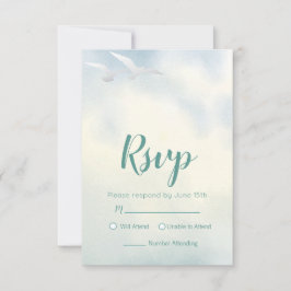 Zwei Meerbusen RSVP Karte