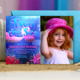 Zwei Meere mit Foto Landschaft Einladung