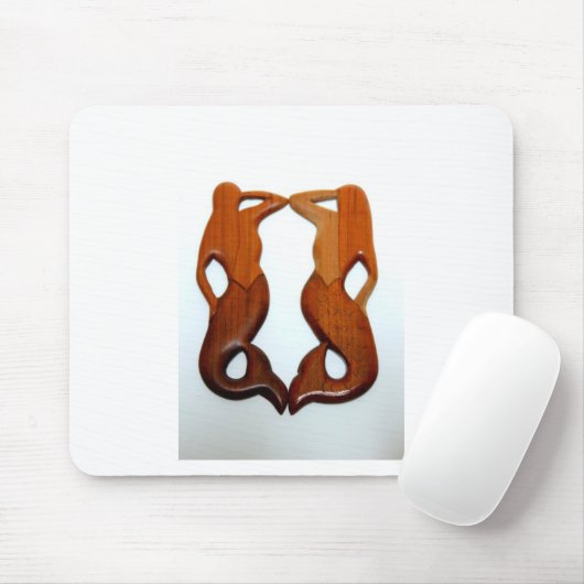 zwei Meerjungfrauen Mousepad (Mit Mouse)