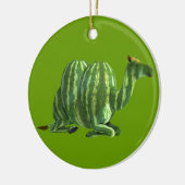 Zwei Melon Camels Keramik Ornament (Links)