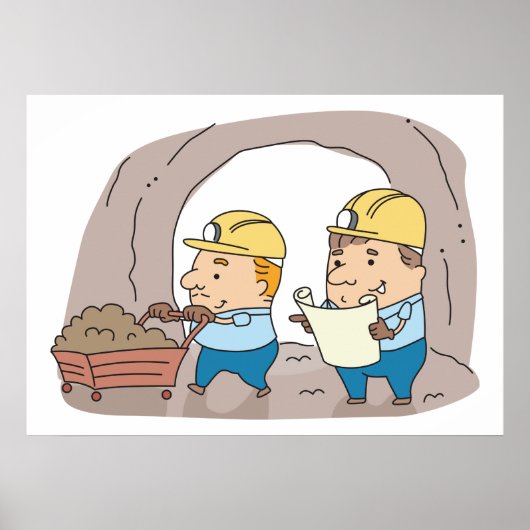 Zwei Minen Poster (Vorne)