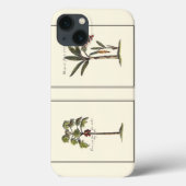 Zwei Miniaturpalmen Gerahmt Case-Mate iPhone Hülle (Rückseite)