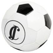 Zwei Mit Monogramm Initiativen Fußball (Dreiviertel)