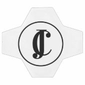 Zwei Mit Monogramm Initiativen Fußball (Flach)