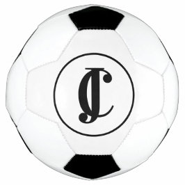 Zwei Mit Monogramm Initiativen Fußball
